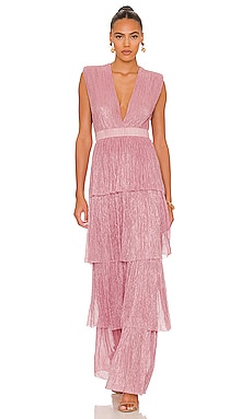 Shop Faithfull the Brand Tropiques Linen-Blend Gauze Maxi Dress