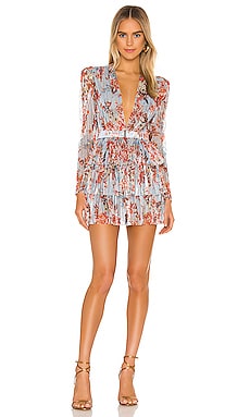 carry dress in multicolor silver sabina musayev