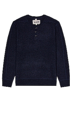 Product image of Schott Button Henley Sweater. Click to view full details