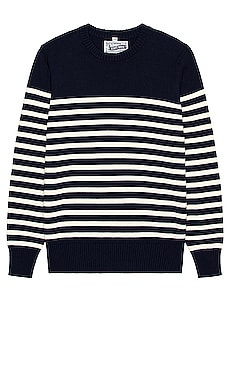 Striped Crew Neck Sweater Schott