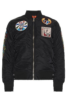 Product image of Schott NYC x Grateful Dead Tour Jacket. Click to view full details