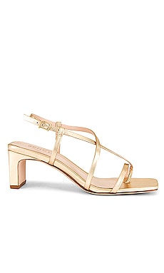 Schutz Kagenia Sandal in Platina | REVOLVE