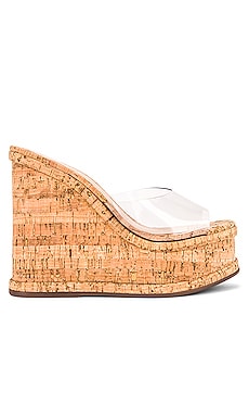 Schutz hot sale cork wedges