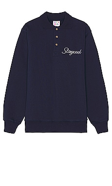 Script Sweater Polo Stay Cool