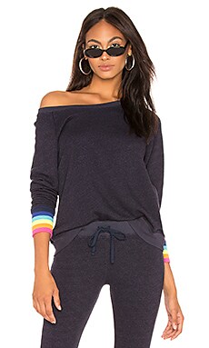 sundry rainbow sweatshirt