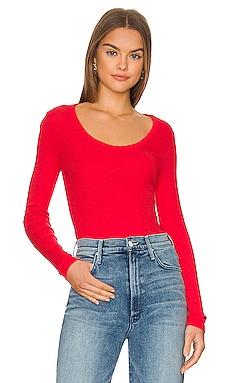 Fitted Long Sleeve Top SUNDRY