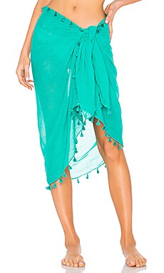 

Пареро cotton gauze - Seafolly, Зеленый, Низ