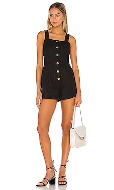 

Ромпер button up - Seafolly, Черный, Черный