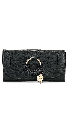 Hana Long Leather Wallet See By Chloe $240 