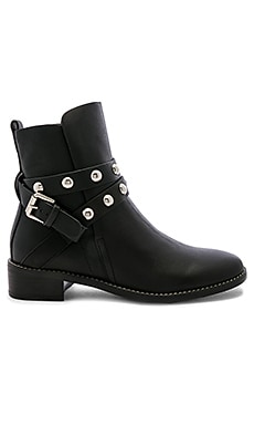 See by chloé janis discount studded strap flat booties