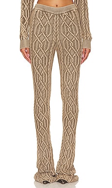  Aurora High Waist Flare Pant - Print, L, Houndstooth - Iconic  Camel : Luxury Stores