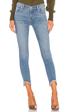 

Джинсы скинни the ankle - 7 For All Mankind, Step Hem