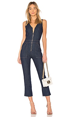 

Джинсовый комбинезон deep v - 7 For All Mankind, Безрукавки