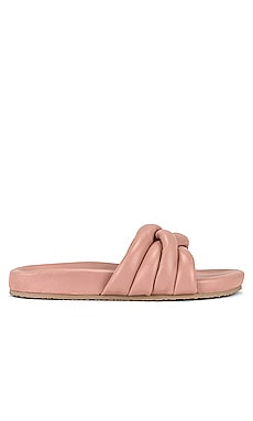 Seychelles Low Key Glow Up Slide in Blush Leather from Revolve.com