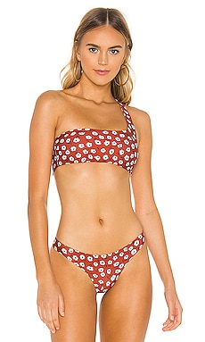 

Топ бикини nusa - Stone Fox Swim, Оранжевый, Спорт