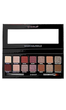Product image of Sigma Beauty Warm Neutrals Eyeshadow Palette. Click to view full details