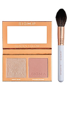 Product image of Sigma Beauty Glisten + Glow Cheek Duo. Click to view full details