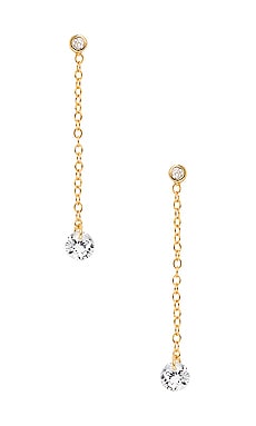 

Серьги bella - SHASHI, Металлический золотой, Золотой