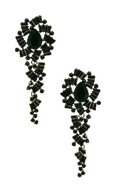 Product image of SHASHI Black Diamond Earring. Click to view full details