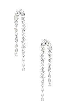 Product image of SHASHI Pear Diamond Drop Earring. Click to view full details