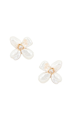 Flower Pearl Earrings SHASHI