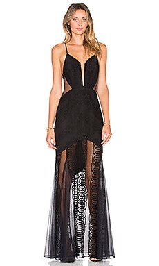 Shona Joy Arabesque Maxi Dress in Black | REVOLVE