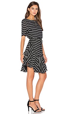 shona joy zephyr ruffle dress