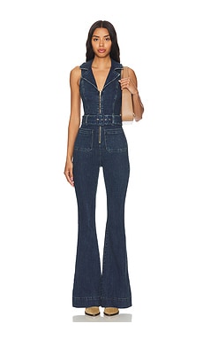 Free People Alvin Flare Overalls Size 27 New 