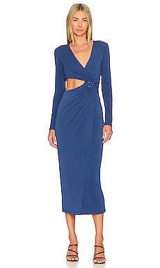Audrey Midi Dress Significant Other $256 NEW