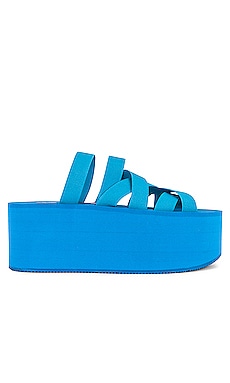 Simon Miller Foami Platform Slide in Ocean | REVOLVE