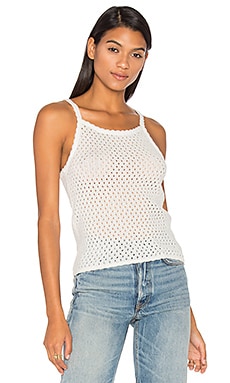 WeWoreWhat Crystal Mesh Cami in White Crystal