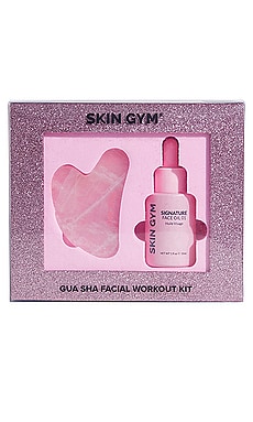 Facial Workout Kit Gua Sha And Signature Face Oil Skin Gym