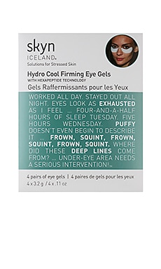 фото Маска на глаза hydro cool firming eye gels 4 pack - Skyn Iceland