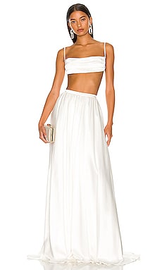 Revolve white store two piece set