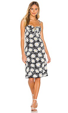 

Мини платье - Solid & Striped, Черный, В цветочек