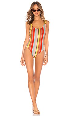 

Слитный купальник stella - Solid & Striped, Красный, Слитные купальники