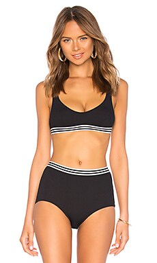 

Топ бикини katie - Solid & Striped, Черный, Спорт
