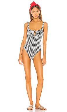 

Слитный купальник ellery - Solid & Striped, Черный, Слитные купальники
