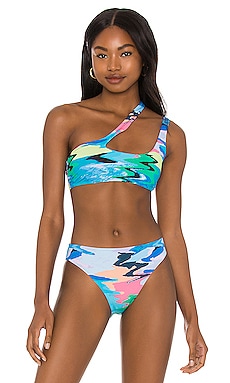 Montce Swim Kayla Bikini Top in Helena Floral