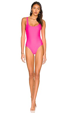 The Annemarie One Piece Solid & Striped $168 NEW