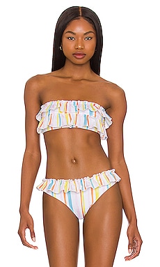 Product image of Solid & Striped The Kaia Bandeau Top. Click to view full details