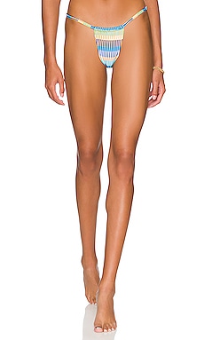 The Raine Bikini Bottom Solid & Striped $62 