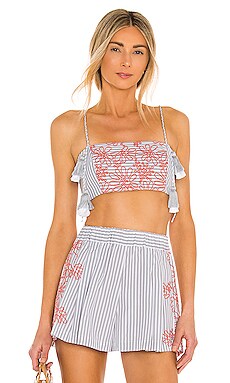 JOSIE CROP TOP IN FLORAL