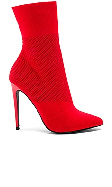 Red booties deals steve madden