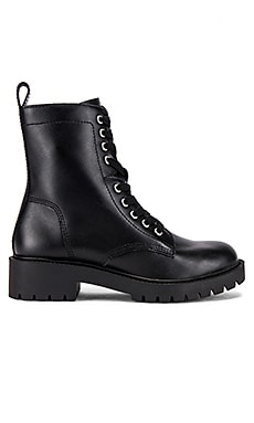 

Сапоги со шнуровкой guided - Steve Madden, Черный, Плоская подошва