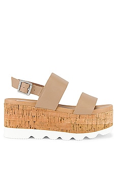 

Сандалии hazy - Steve Madden, Беж, Платформа