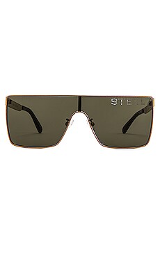 

Солнцезащитные очки conic rimless flat top - Stella McCartney, Зеленый, Солнцезащитные очки