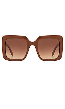 

Солнцезащитные очки oversize square - Stella McCartney, Коричневый, Солнцезащитные очки