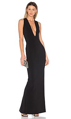 SOLACE London Grace Maxi Dress in Black | REVOLVE