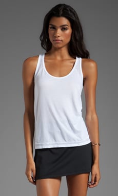 GRLFRND Nya Rib Knit Tank in White